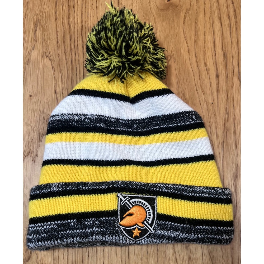 Army West Point Black Knights Beanie Hat Unisex OSFM Yellow Gorpcore Sideline